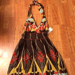 Fire LA halter dress